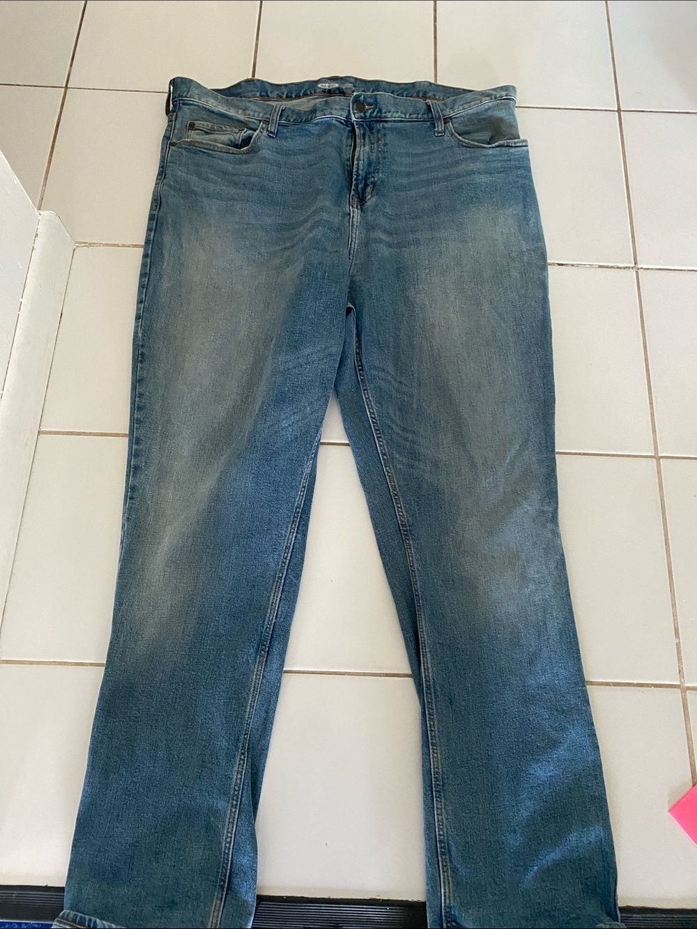 Old Navy Blue Straight-Leg Denim Jeans